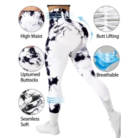 Sport Studio Tie Dye Tummy Control Sports Leggings Sport Studio Tie Dye Tummy Control Sports Leggings