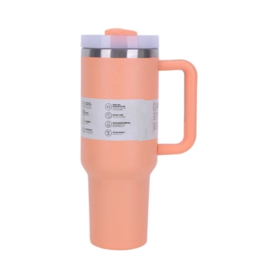 40 oz Insulated Tumbler with Straw, Handle & Lid – Stainle.. 40 oz Insulated Tumbler with Straw, Handle & Lid – Stainle..