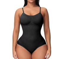 Super Sale V Neck Spaghetti Strap Bodysuit Compression Body Suits Open Crotch Shapewear Slimming Bod Super Sale V Neck Spaghetti Strap Bodysuit Compression Body Suits Open Crotch Shapewear Slimming Bod