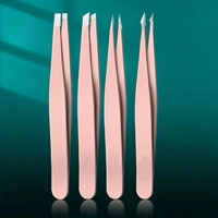 4Pcs Set Professional Tweezers Set Perfect for Eyebrow Hair Removal Splinter Very Effortless and Rel