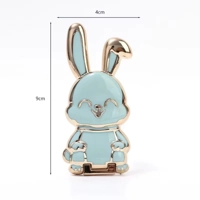 Finger Ring Phone Holder Desktop Ultra-Thin Cartoon Rabbit Phone Stand Foldable Buckle Adhesive Pull Finger Ring Phone Holder Desktop Ultra-Thin Cartoon Rabbit Phone Stand Foldable Buckle Adhesive Pull