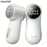 GAIATOP Rechargeable Fabric Shaver, Intelligent Digital Display Ball Remover, Manually Operated Swea GAIATOP Rechargeable Fabric Shaver, Intelligent Digital Display Ball Remover, Manually Operated Swea
