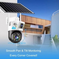 V380PRO  4G Solar Camera 4MP Dual Lens Home Security  Camera With Solar Panel V380PRO  4G Solar Camera 4MP Dual Lens Home Security  Camera With Solar Panel