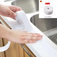 1 Roll of Kitchen Anti-Mold and Waterproof Tape, Moisture-Proof Kitchen and Bathroom Sink Gap, Beaut 1 Roll of Kitchen Anti-Mold and Waterproof Tape, Moisture-Proof Kitchen and Bathroom Sink Gap, Beaut