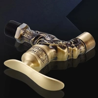 Decorative Brass Outdoor Faucet Garden Bibcock Tap Antique Retro Bathroom Washing Machine Faucet Bal Decorative Brass Outdoor Faucet Garden Bibcock Tap Antique Retro Bathroom Washing Machine Faucet Bal