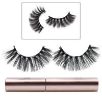 1 Pair Magnetic Eyelashes 3D Mink False Eyelash Magnetic Eyeliner Waterproof Long Lasting Fake Eyela 1 Pair Magnetic Eyelashes 3D Mink False Eyelash Magnetic Eyeliner Waterproof Long Lasting Fake Eyela