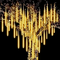LED Meteor Shower Rain Lights Waterproof Falling Raindrop Fairy String Light for Christmas Holiday P LED Meteor Shower Rain Lights Waterproof Falling Raindrop Fairy String Light for Christmas Holiday P