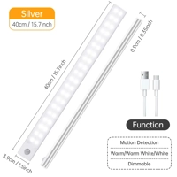 Motion Sensor Light Wireless LED Night Light USB Rechargeable Night Lamp Cabinet Wardrobe Lamp under Motion Sensor Light Wireless LED Night Light USB Rechargeable Night Lamp Cabinet Wardrobe Lamp under