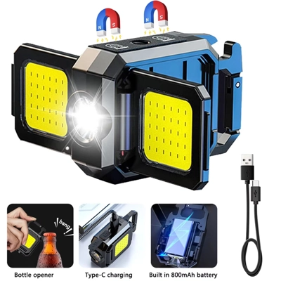 Mini Flashlight Keychain Light COB Work Light USB Recharge.. Mini Flashlight Keychain Light COB Work Light USB Recharge..