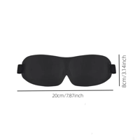 3D Contoured Sleep Mask 100% Light Blocking Eye Mask Ultra-Soft Skin-Friendly Material Breathable Ey 3D Contoured Sleep Mask 100% Light Blocking Eye Mask Ultra-Soft Skin-Friendly Material Breathable Ey