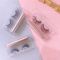 1 Pair Magnetic Eyelashes 3D Mink False Eyelash Magnetic Eyeliner Waterproof Long Lasting Fake Eyela 1 Pair Magnetic Eyelashes 3D Mink False Eyelash Magnetic Eyeliner Waterproof Long Lasting Fake Eyela