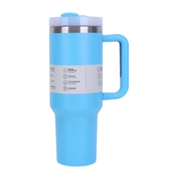 40 oz Insulated Tumbler with Straw, Handle & Lid – Stainless Steel, Hot & Cold Drinks, Fits Car Cup 40 oz Insulated Tumbler with Straw, Handle & Lid – Stainless Steel, Hot & Cold Drinks, Fits Car Cup