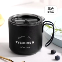 Nordic Style Metal Coffee Cup with Lid Office Workers Portable Coffe Milk Breakfast TYESO Mug Tazze Nordic Style Metal Coffee Cup with Lid Office Workers Portable Coffe Milk Breakfast TYESO Mug Tazze