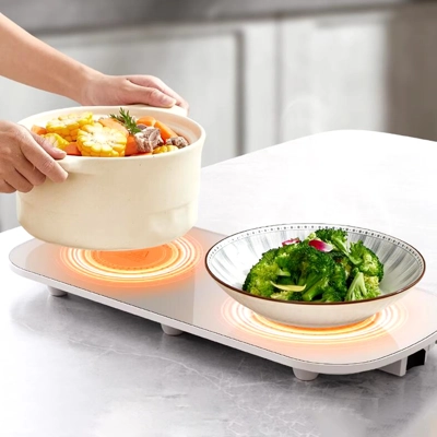 Electric Warming Tray Nice Gift Food Warmer for House Part.. Electric Warming Tray Nice Gift Food Warmer for House Part..