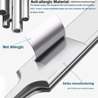 11Pcs Ingrown Hair Tweezers Acne Blackhead Removal Needles Black Dots Cleaner Pore Cleaner Deep Clea