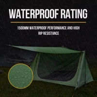 3 Season Tent BACKWOODS BUNGALOW Ultralight Shelter Baker Style Tent for Bushcrafters & Survivalists 3 Season Tent BACKWOODS BUNGALOW Ultralight Shelter Baker Style Tent for Bushcrafters & Survivalists