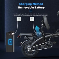 Ebike K100 400W 48V 30AH Electric Bike Adult Fat Tire Folding Electric Bicycle City Commuter Electri Ebike K100 400W 48V 30AH Electric Bike Adult Fat Tire Folding Electric Bicycle City Commuter Electri