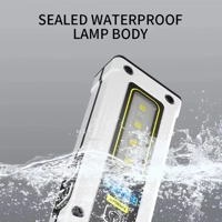 NEW Design Super Bright LED Source Work Lamp with Magnet Alarm SOS Key Chain Power Bank Waterproof E NEW Design Super Bright LED Source Work Lamp with Magnet Alarm SOS Key Chain Power Bank Waterproof E