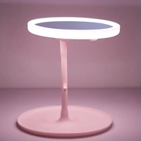 LED Touch Screen Makeup Mirror Folding Mirror Lighted Makeup Mirror 3 Colors Light Modes USB Recharg