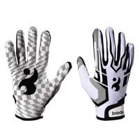 1 Pair Baseball Gloves Full Finger Cycling Gloves anti Slip Gel Rugby Football Gloves Outdoor Sport 1 Pair Baseball Gloves Full Finger Cycling Gloves anti Slip Gel Rugby Football Gloves Outdoor Sport