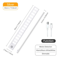 Motion Sensor Light Wireless LED Night Light USB Rechargeable Night Lamp Cabinet Wardrobe Lamp under Motion Sensor Light Wireless LED Night Light USB Rechargeable Night Lamp Cabinet Wardrobe Lamp under