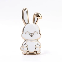 Finger Ring Phone Holder Desktop Ultra-Thin Cartoon Rabbit Phone Stand Foldable Buckle Adhesive Pull Finger Ring Phone Holder Desktop Ultra-Thin Cartoon Rabbit Phone Stand Foldable Buckle Adhesive Pull