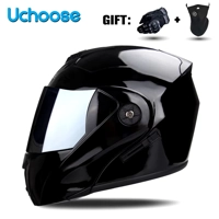 DOT Certification  Motorcycle Helmet Double Lens Cross Section Helmet Safety Modular Flip Helm Unise DOT Certification  Motorcycle Helmet Double Lens Cross Section Helmet Safety Modular Flip Helm Unise