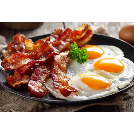 UK-Style Breakfast Bacon (Thin Sliced) – 320g