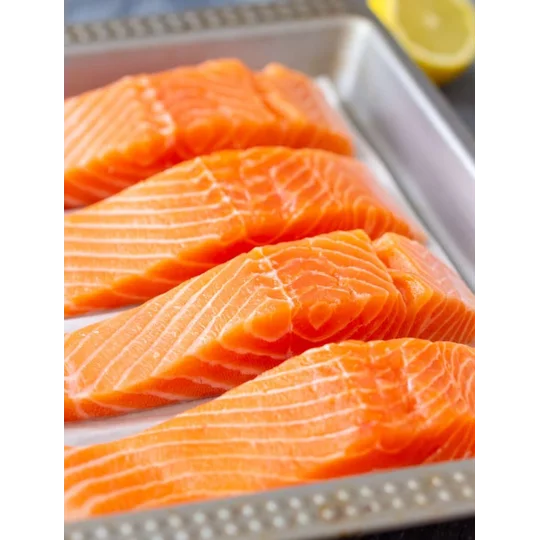 Tasmanian Salmon Fillet Slice – 200g (Skin-On)