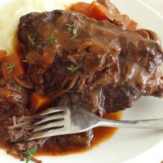 Braised Australian Beef Cheeks in Hong Kong