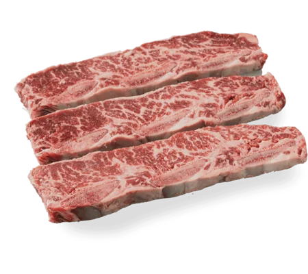 USDA Prime Bone-In Short Ribs – 3 Pieces (Approx. 400g)