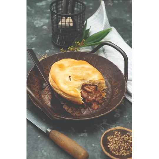 Vili’s Chunky Beef and Mushroom Pie