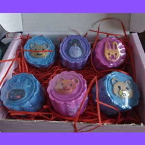 Animal Splash 6 Surprise Bath Bomb Box