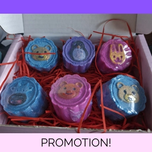 Animal Splash 6 Surprise Bath Bomb Box