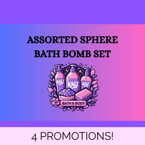 Box of Assorted Sphere Bath Bombs