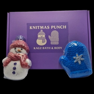 Knitmas Punch Bath Bomb Gift Set