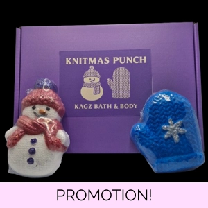 Knitmas Punch Bath Bomb Gift Set