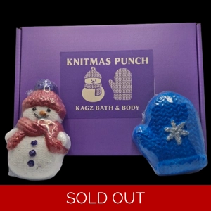 Knitmas Punch Bath Bomb Gift Set