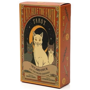 Cats Rule Earth Tarot Cards - Oracle Visions Divination Deck Edition Cats Rule Earth Tarot Cards - Oracle Visions Divination Deck Edition