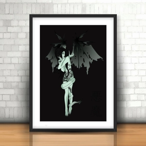 Akuma (Devil) - Original Japanese Horror Yurei Ghost Nude ..