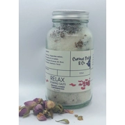 Luxury Relax Bath 3 Salts with Rose Petals & Essential Oils