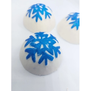 Luxury Christmas Snowflake Bath Bomb