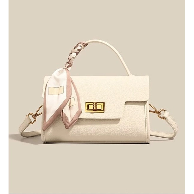 Additional Image for Genuine Leather Handbag Office Lady Hand-held Bag, Single Shoulder Bag, Women Crossbody Bag for Gift