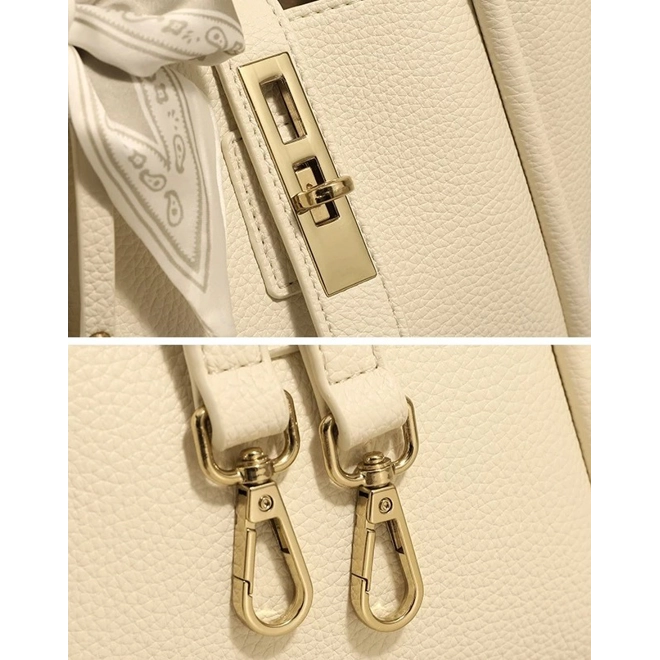 Additional Image for 2025 New Genuine Leather Handbag for Women Elegant Tote, Shoulder Bag, Crossbody Purse for Work