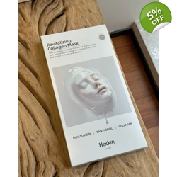 HEXKIN Facial Mask, Collagen Infusion Mask, Firming Anti-Wrinkle Moisturizing ..