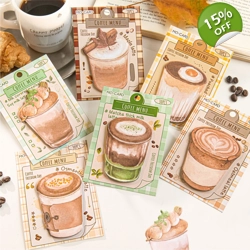 Coffee Freedom Day Retro Watercolor Alien Convenience Sticker Student Account ..