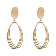 French Style Round Face Earr..