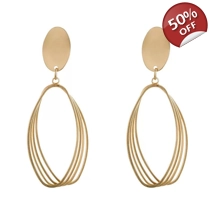 French Style Round Face Earring for Women, Elegant New Light Luxury Pure Silver Ear Accessories