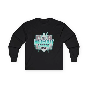 Hideout Lounge Tshirt (Long Sleeve BLACK)