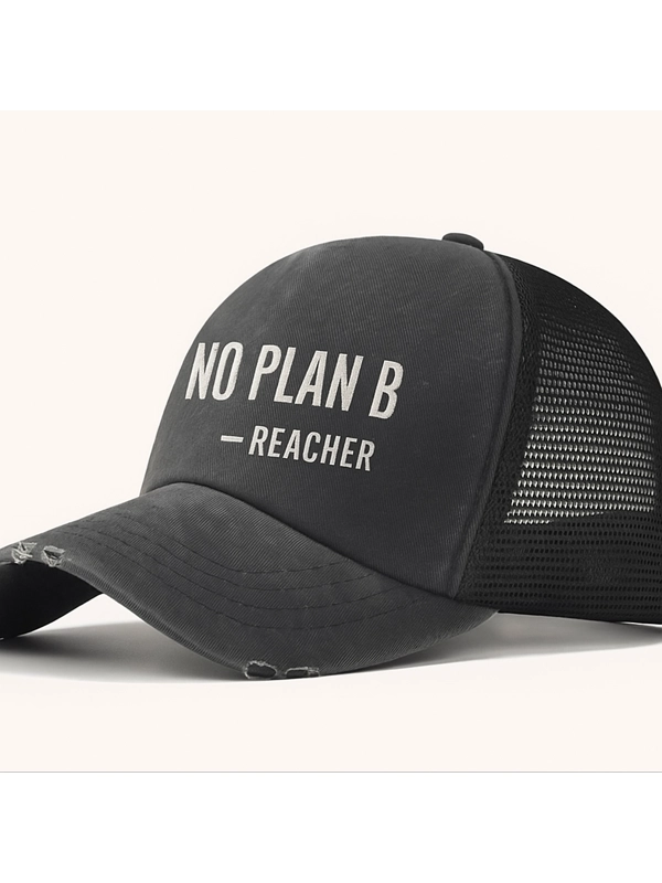 NO PLAN B – Reacher Embroidered Tactical Hat